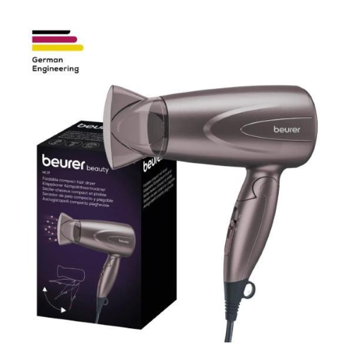 BEURER HC17 PHON ASCIUGACAPELLI 1300W 2 VELOCITA' 2 TEMPERATURE MANICO PIEGHEVOLE CON CONCENTRATORE